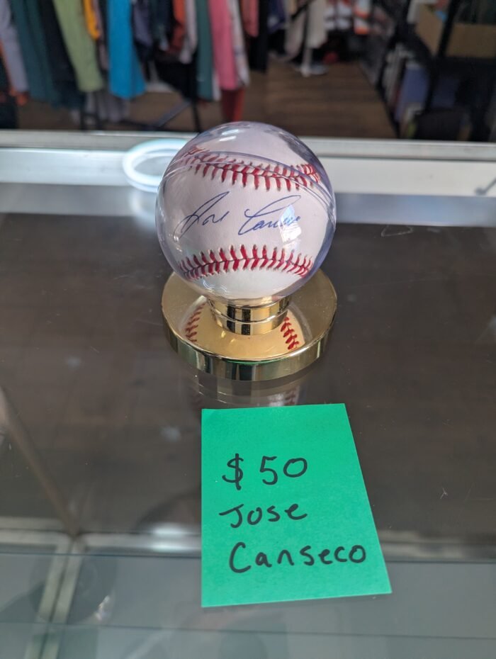 Jose Canseco Signed Baseball - Gameday Garage