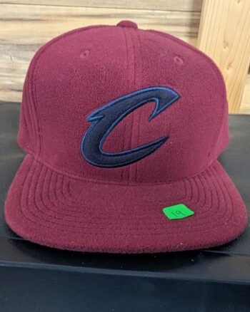 Cavalier's Red Fleeced Mitchell & Ness Snap Back
