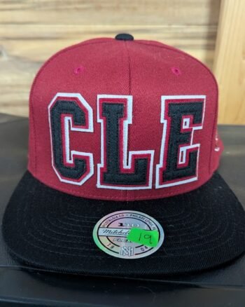 Cavs Red Mitchell & Ness Snapback